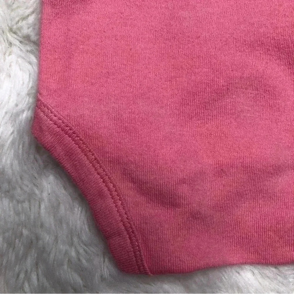 Gerber Onesie DiaperShirt Pink / Flowers /  Face Size Neworn - Picture 12 of 16